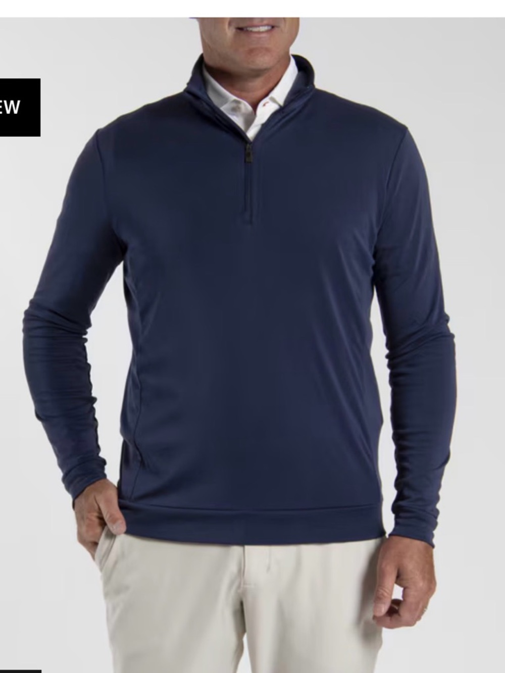 Kjus Men Kallen Half-Zip Atlanta Blue Size 52 Large NWT